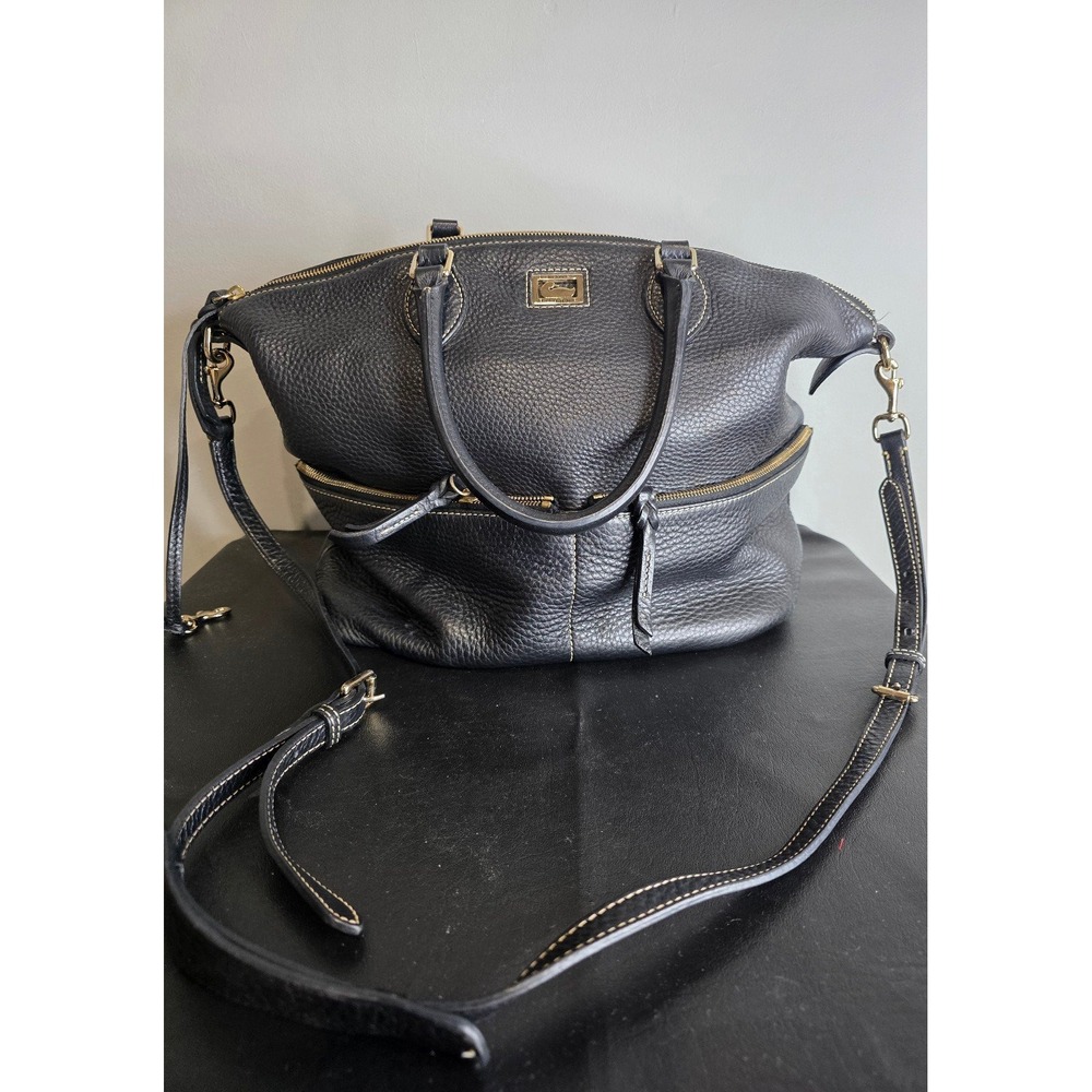 Dooney&bourke vintage leather bag black